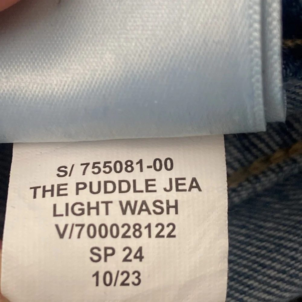 Banana Republic The Puddle Wide Leg Jeans, Size Women’s 26 - Picture 8 of 13